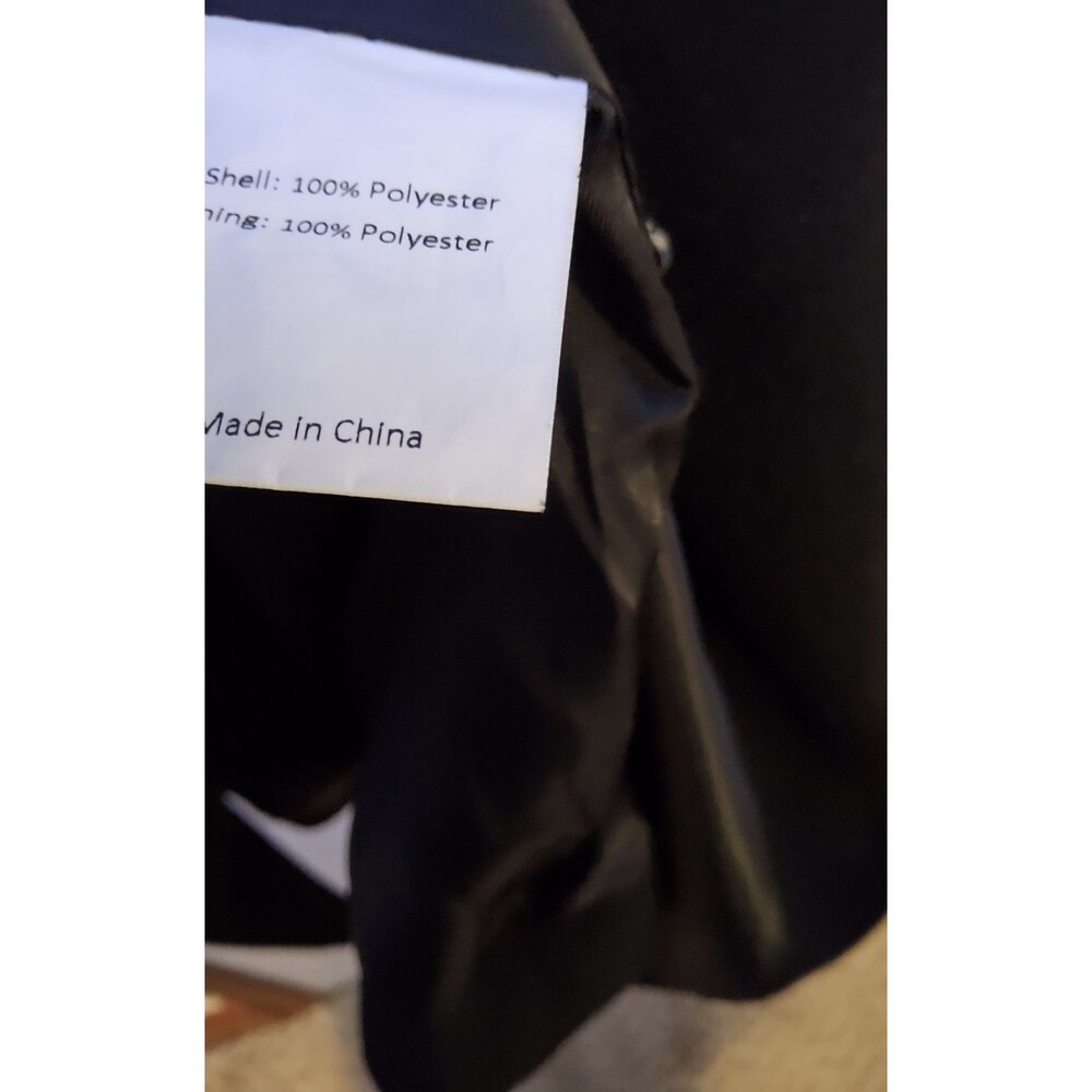 1NWOT Size Medium Allegra K Winter Black Coat - Picture 10 of 10